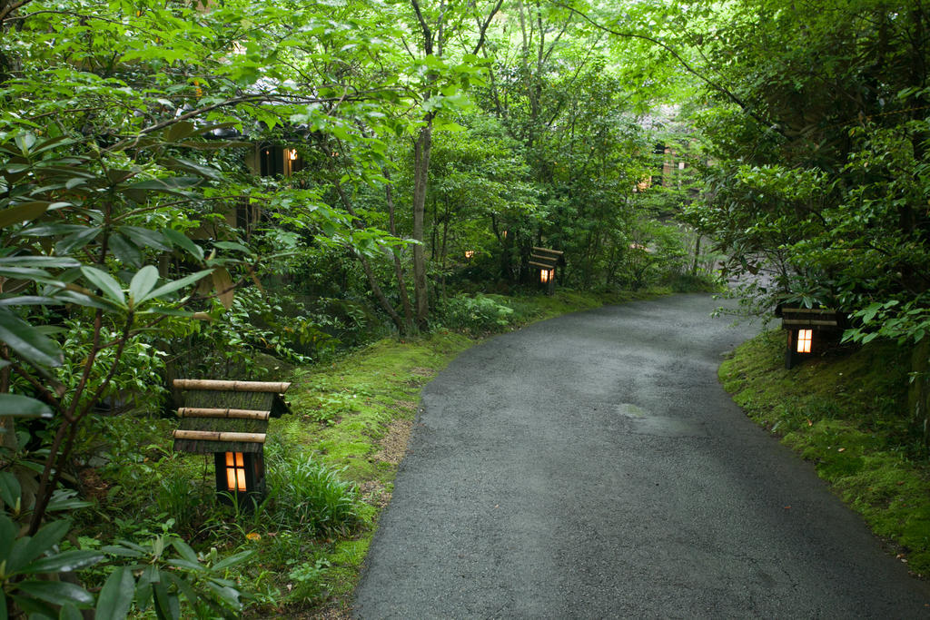 ホテル 旅館 山河 南小国町 エクステリア 写真